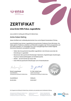 Zertifikat